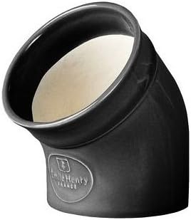 Emile Henry Salt Pig in Charcoal Black (Made in France)