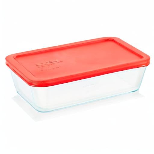 Pyrex Simply Store Glass Food Storage Container – BPA‑Free Lid