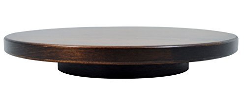 Rustic Red Door Co. Cherry Lazy Susan | TRUE Shift Hardwood Turntable Organizer