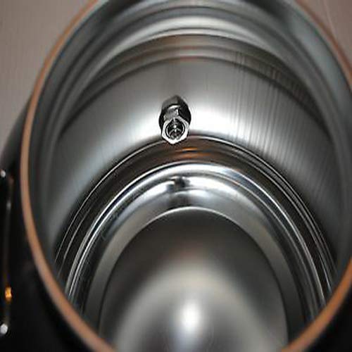 Sansone Stainless Steel Dispenser | TRUE Shift Italian 18/10 Spigot Jar (2.6 Gal)