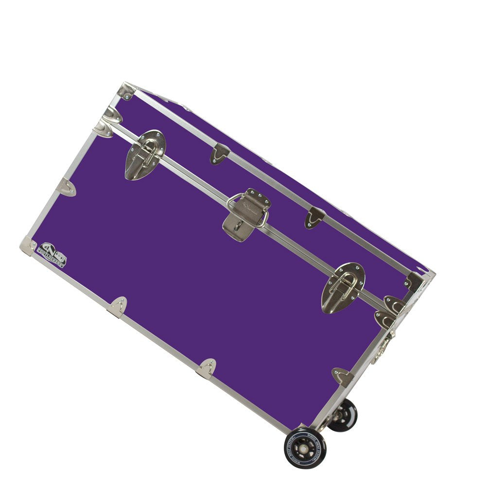 C&N Footlockers XL Graduate Steel Trunk (32×18×18.5″) | TRUE Shift Heavy‑Duty Steel Storage Chest