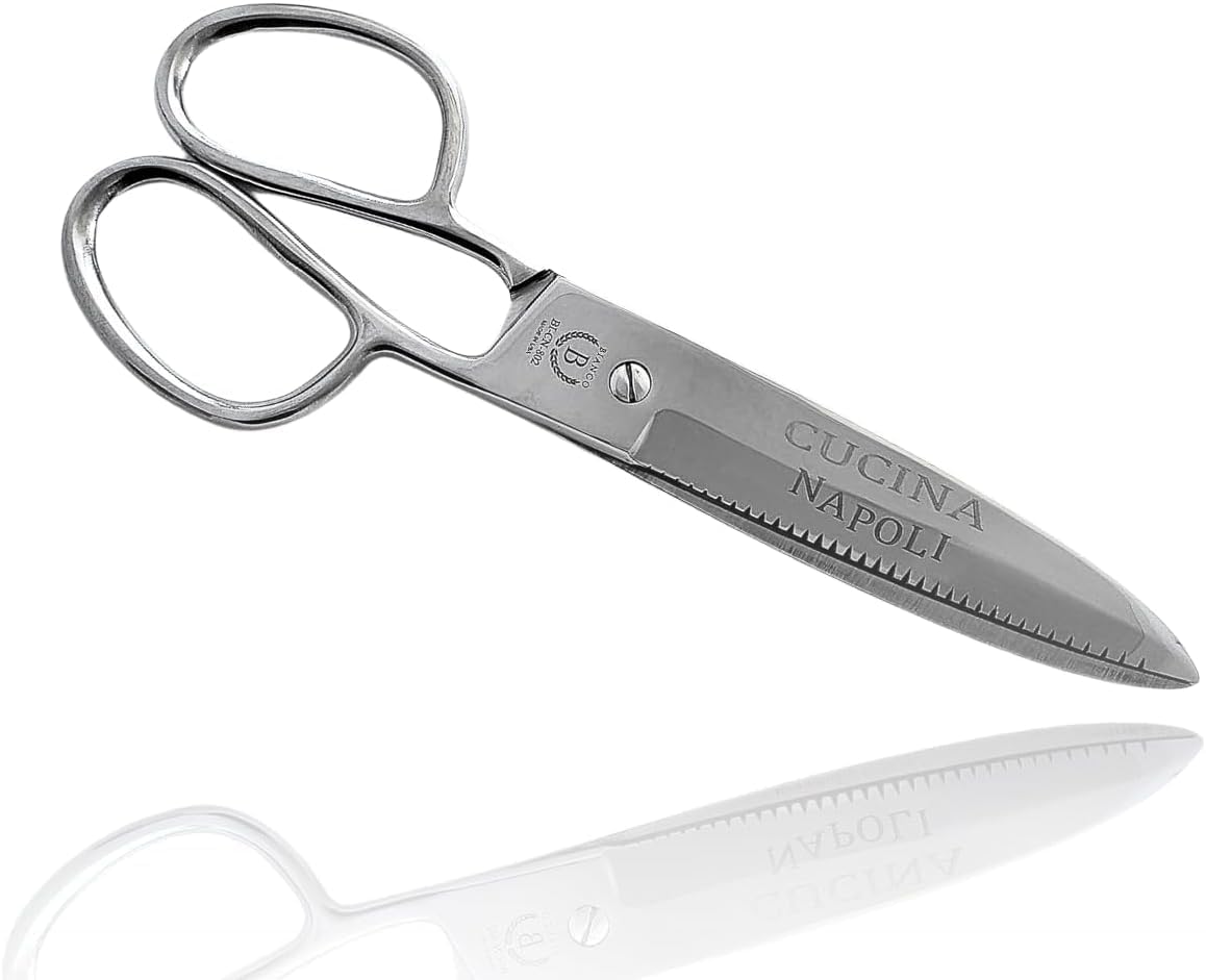 Cucina Napoli Kitchen Shears – Stainless Steel, Plastic-Free & USA-Made