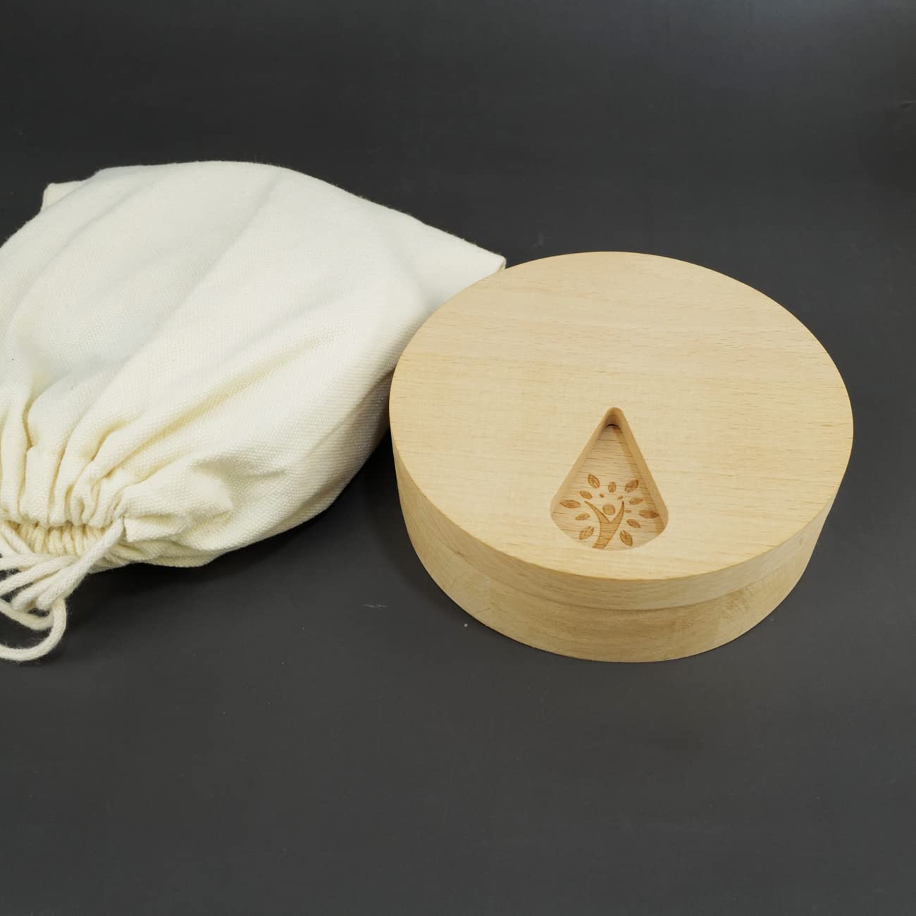 Beech Wood Weekly Pill Organizer | TRUE Shift Plastic‑Free Medicine Box