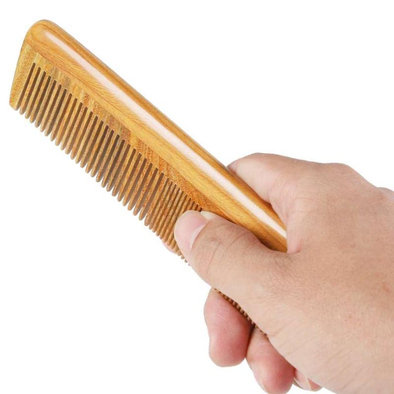 Onedor Green Sandalwood Comb | TRUE Shift Natural Hair Care Tool