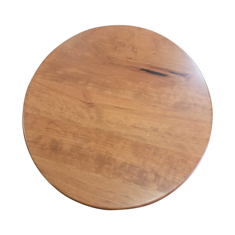 Rustic Red Door Co. Cherry Lazy Susan | TRUE Shift Hardwood Turntable Organizer