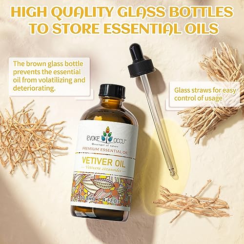 EVOKE OCCU: 100% Pure Clary Sage Essential Oil, 4oz