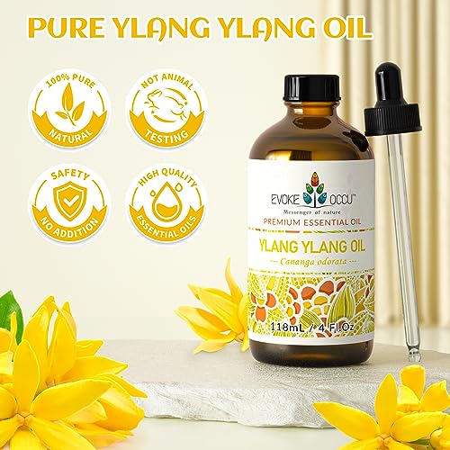 EVOKE OCCU: 100% Pure Clary Sage Essential Oil, 4oz