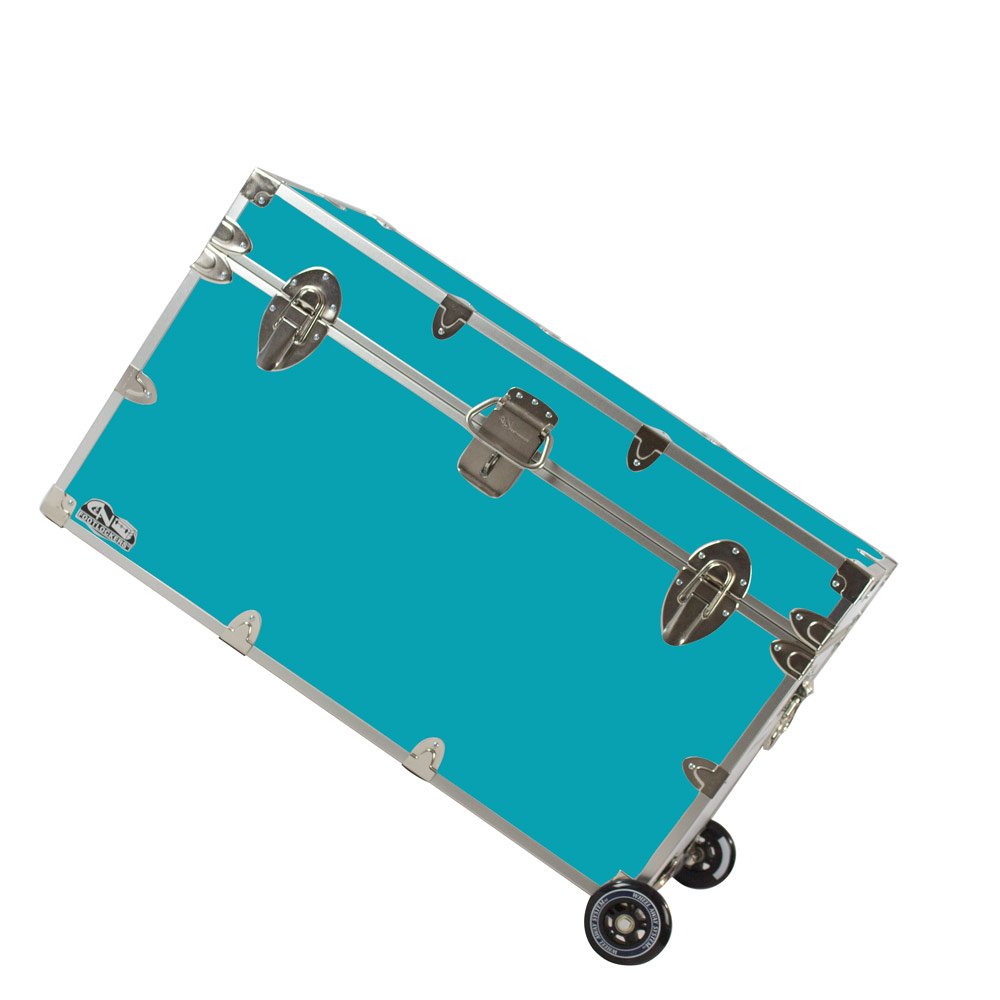 C&N Footlockers XL Graduate Steel Trunk (32×18×18.5″) | TRUE Shift Heavy‑Duty Steel Storage Chest