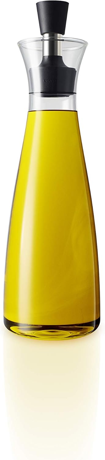 Eva Solo 0.5 L Drip‑Free Oil & Vinegar Carafe | TRUE Shift Glass Serving Flask