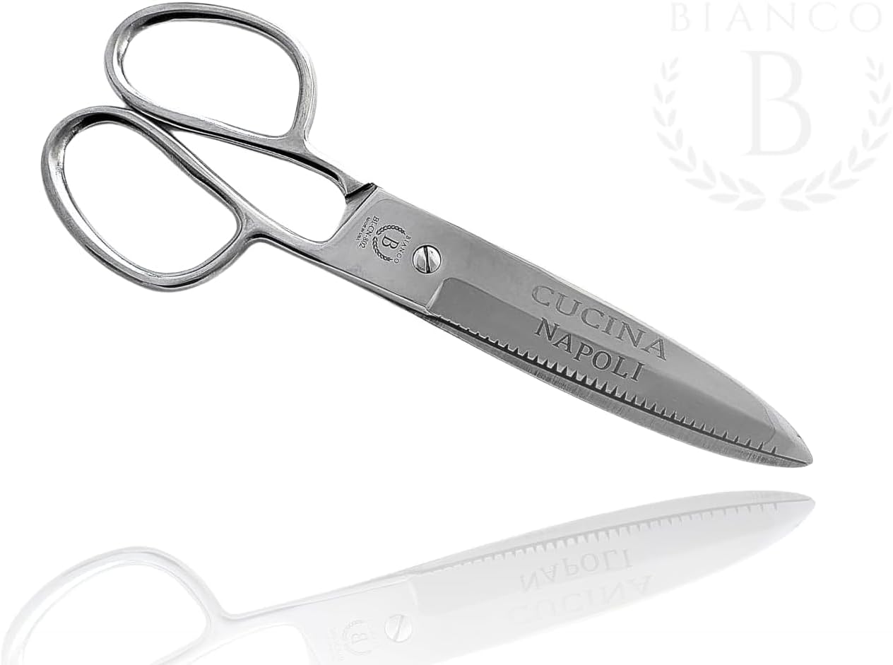 Cucina Napoli Kitchen Shears – Stainless Steel, Plastic-Free & USA-Made