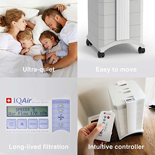 IQAir: HealthPro Plus Air Purifier with Medical Grade HyperHEPA filter - The Tribalist