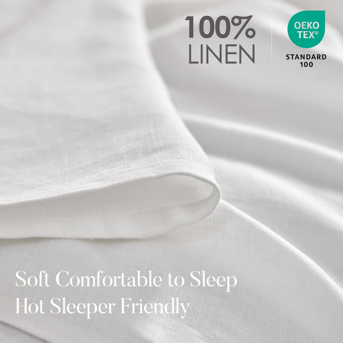 DAPU Pure Linen Sheets Set • 100% French Linen | TRUE Shift Breathable Bedding