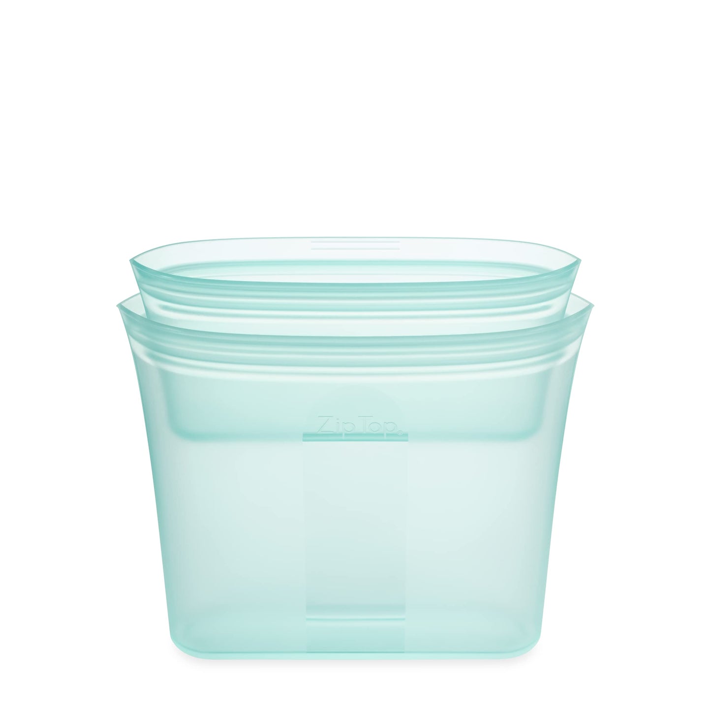 Zip Top 100% Silicone Reusable Food Storage Set (8‑Piece, Teal) | TRUE Shift Zero‑Plastic Meal Prep Set