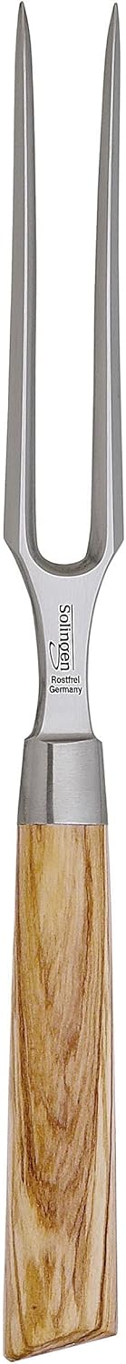 Messermeister Oliva Elite Carving Set (8″ Knife & 6″ Fork) | TRUE Shift Heirloom German Steel