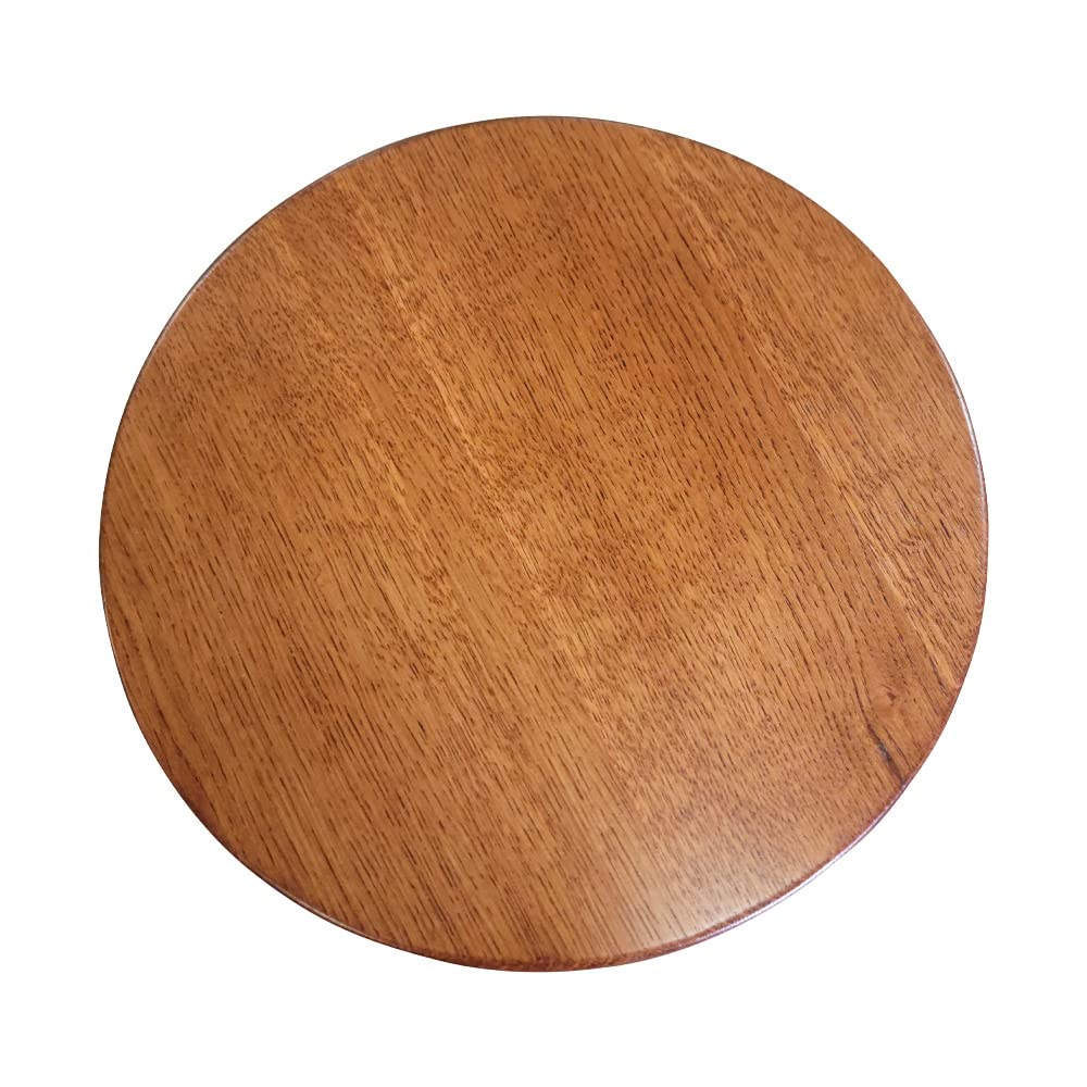 Rustic Red Door Co. Cherry Lazy Susan | TRUE Shift Hardwood Turntable Organizer