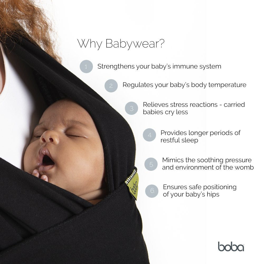 Boba Baby Wrap Carrier for Newborns - The Tribalist