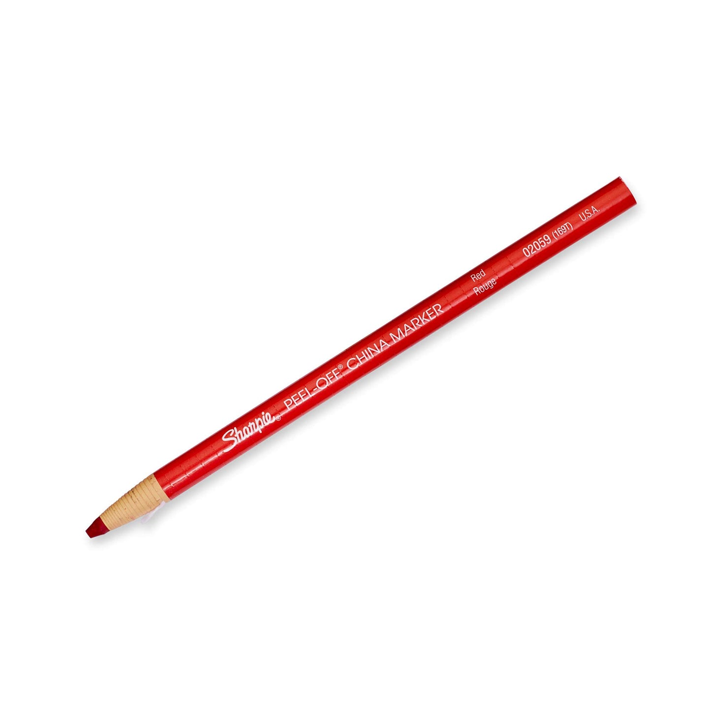 Sharpie Peel‑Off China Marker (12‑count Box) | TRUE Shift Grease Pencil for Plastic‑Free Marking