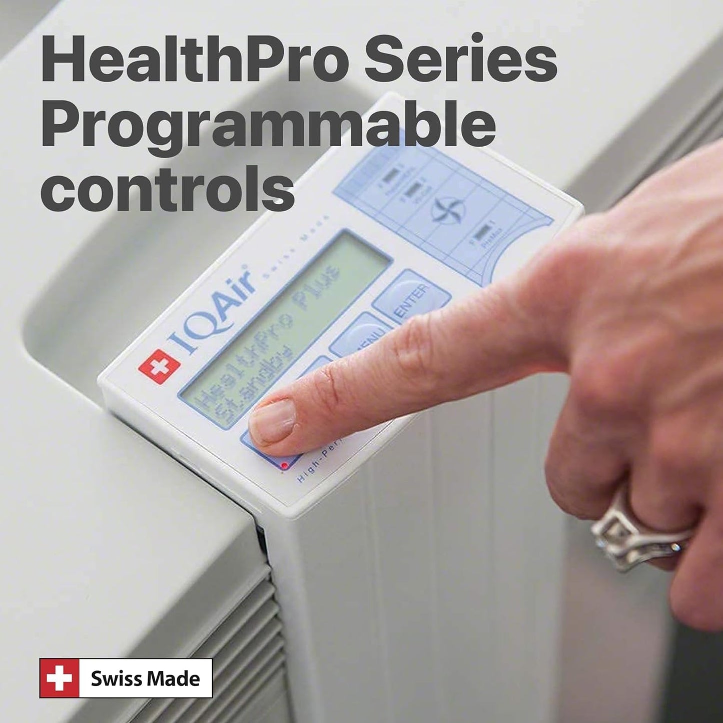 IQAir: HealthPro Plus Air Purifier with Medical Grade HyperHEPA filter - The Tribalist