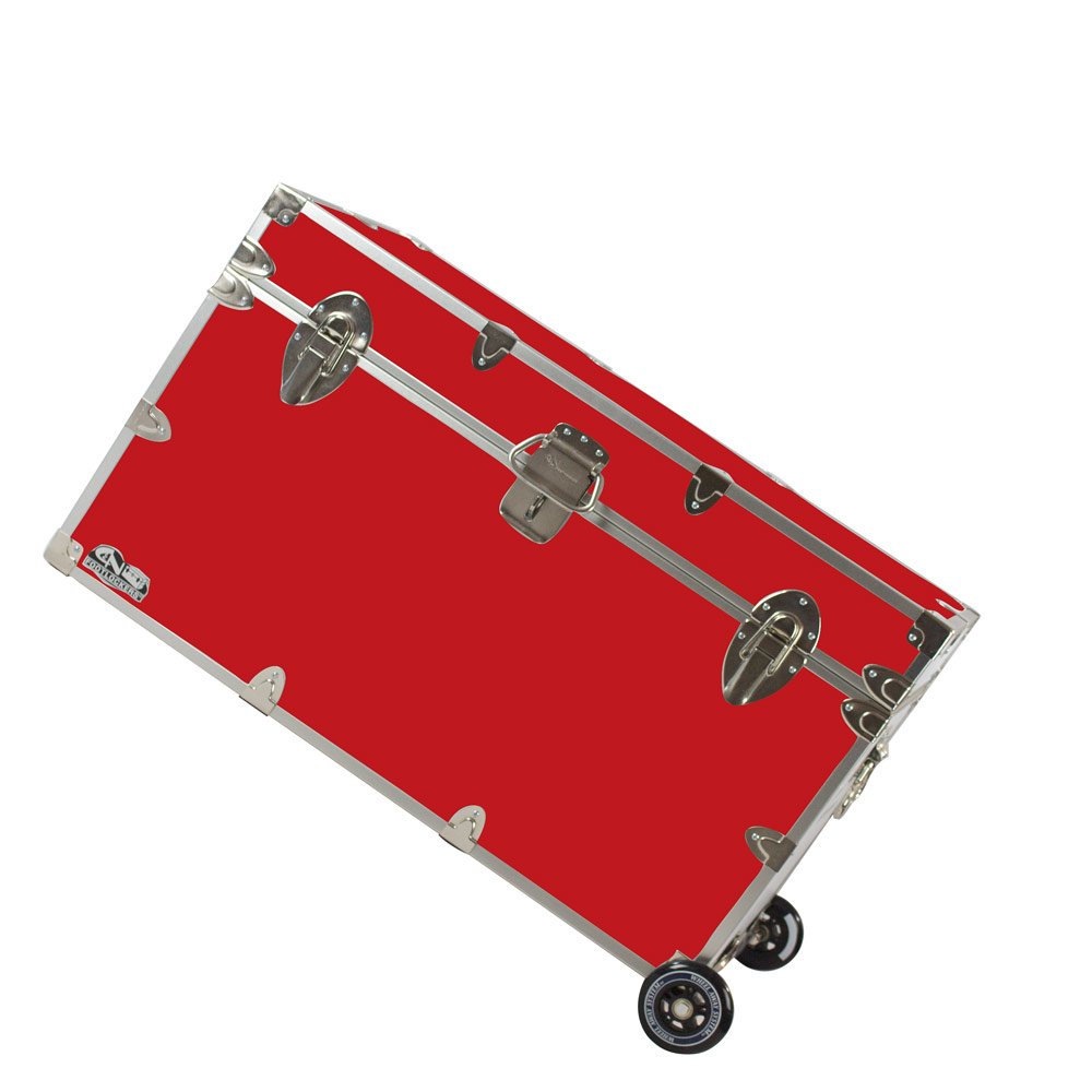 C&N Footlockers XL Graduate Steel Trunk (32×18×18.5″) | TRUE Shift Heavy‑Duty Steel Storage Chest