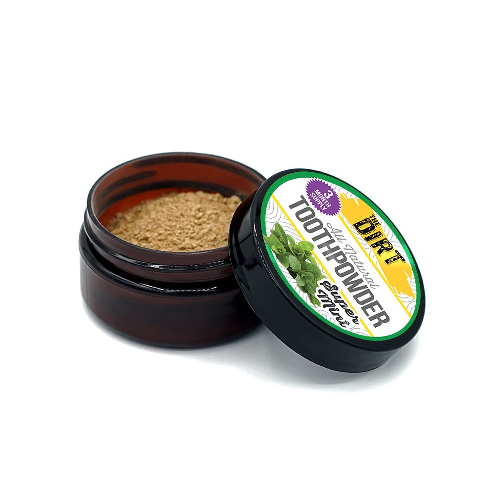 The Dirt Natural Tooth Powder | TRUE Shift Fluoride‑Free Oral Care
