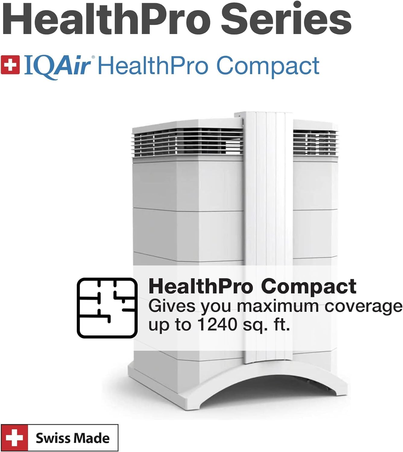 IQAir: HealthPro Plus Air Purifier with Medical Grade HyperHEPA filter - The Tribalist