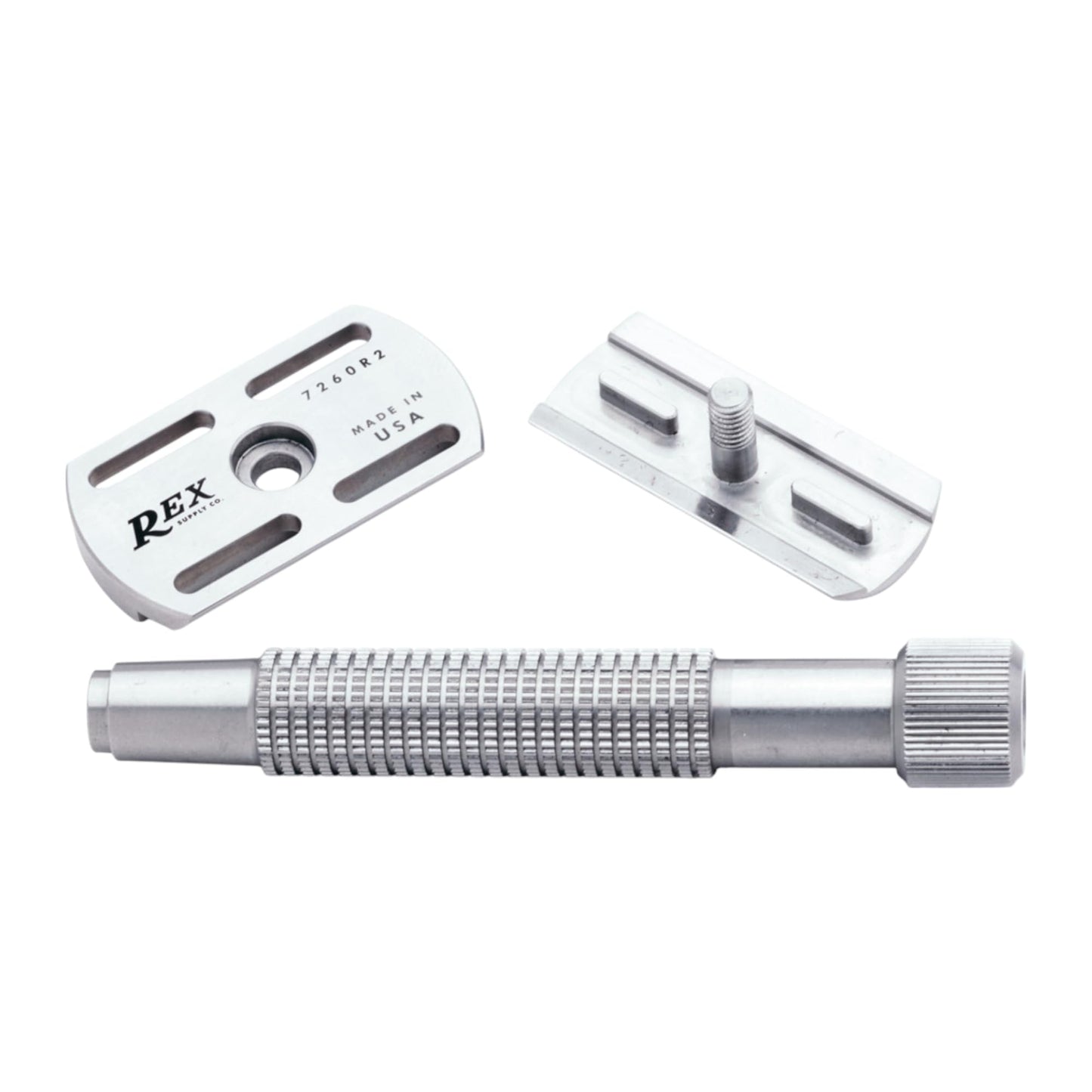 Rex Supply Envoy 100% Stainless Steel Safety Razor | TRUE Shift Precision Shave Razor