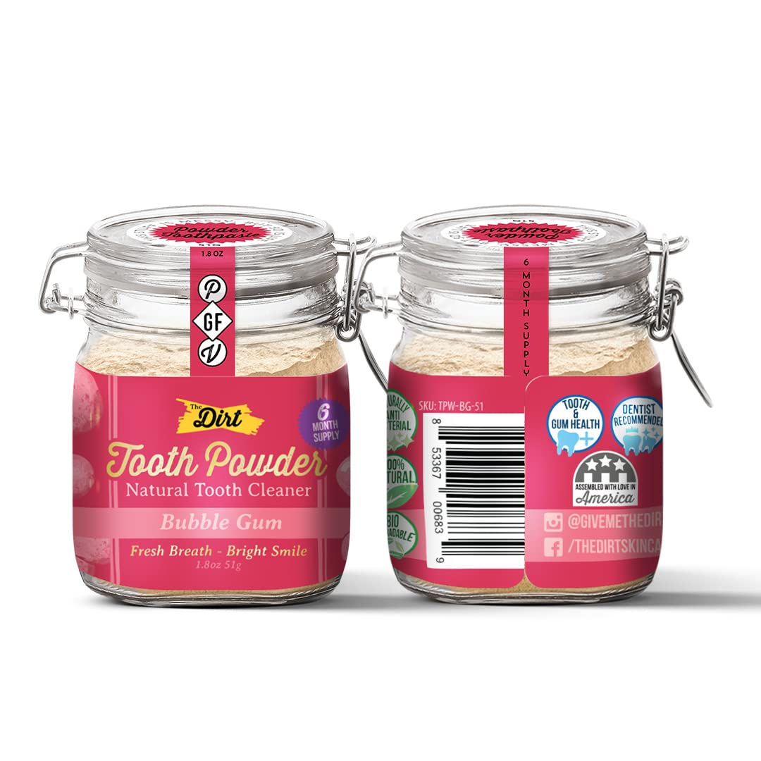 The Dirt Natural Tooth Powder | TRUE Shift Fluoride‑Free Oral Care