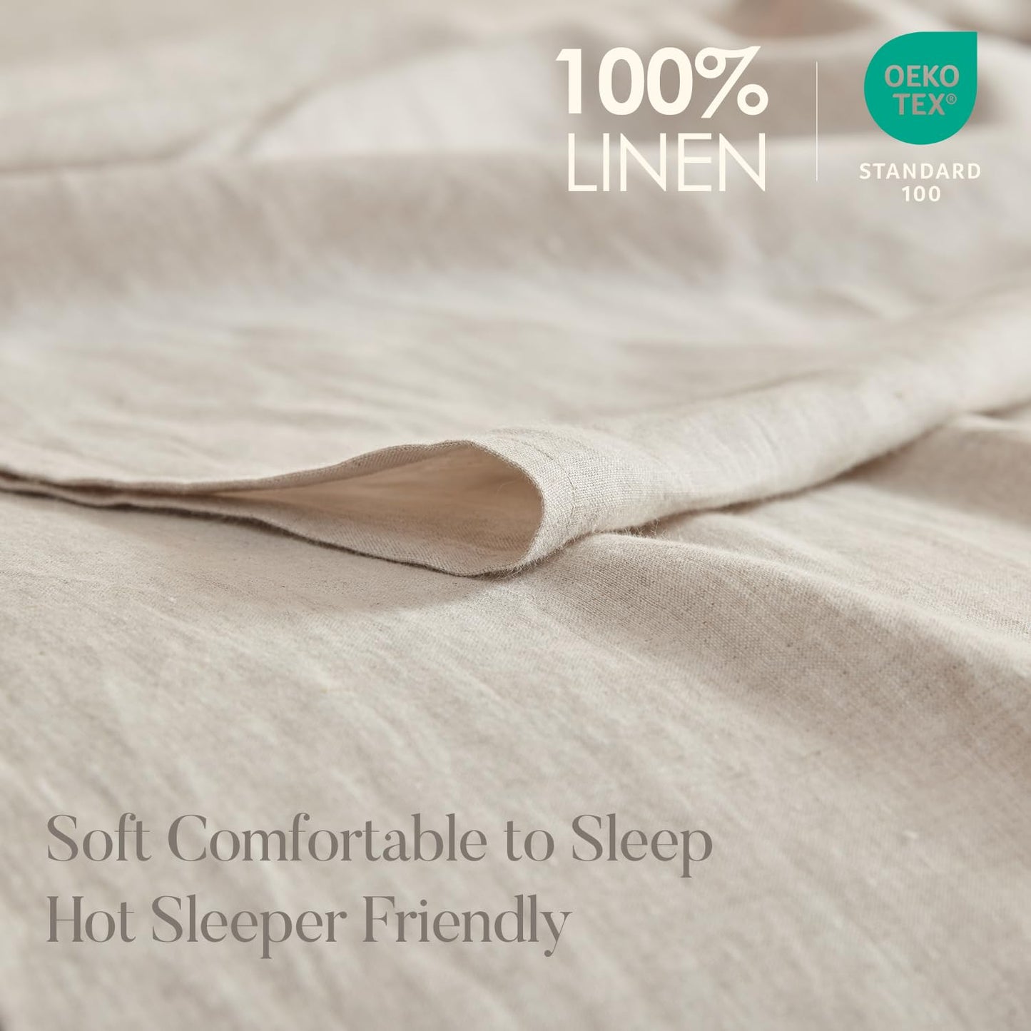 DAPU Pure Linen Sheets Set • 100% French Linen | TRUE Shift Breathable Bedding