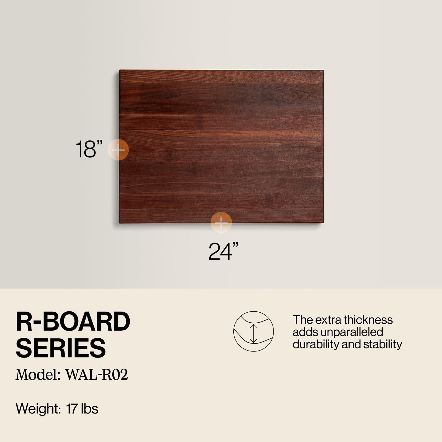 John Boos R‑Board Cutting Board | TRUE Shift Heirloom Prep Surface