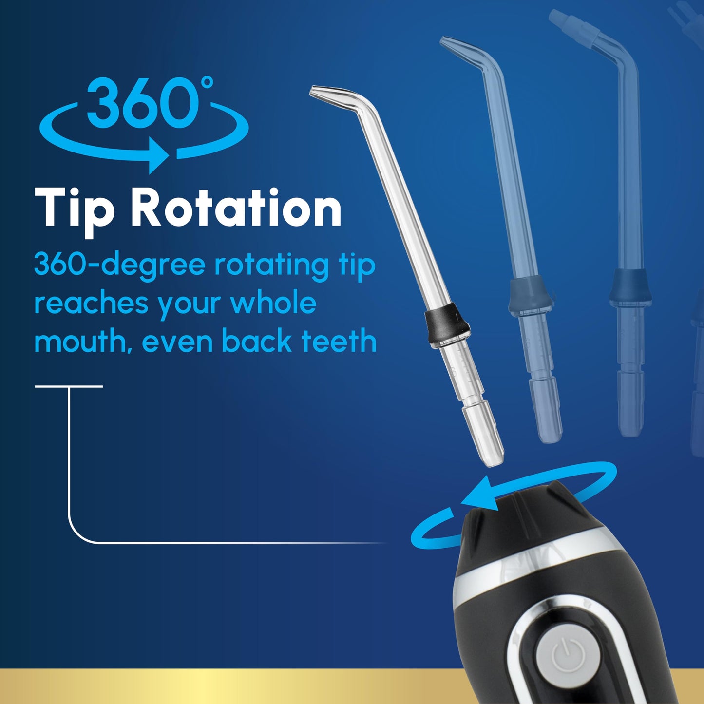 Waterpik Cordless Advanced 2.0 Flosser | TRUE Shift Travel‑Ready Oral Jet