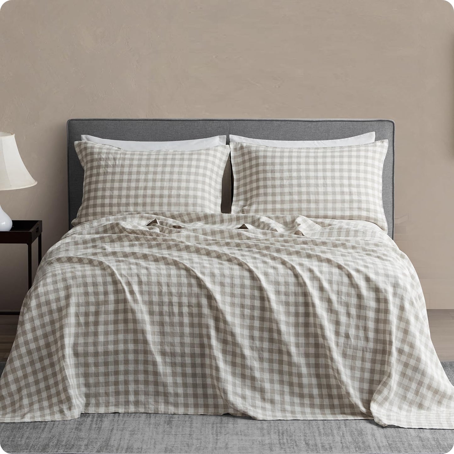 DAPU Pure Linen Sheets Set • 100% French Linen | TRUE Shift Breathable Bedding
