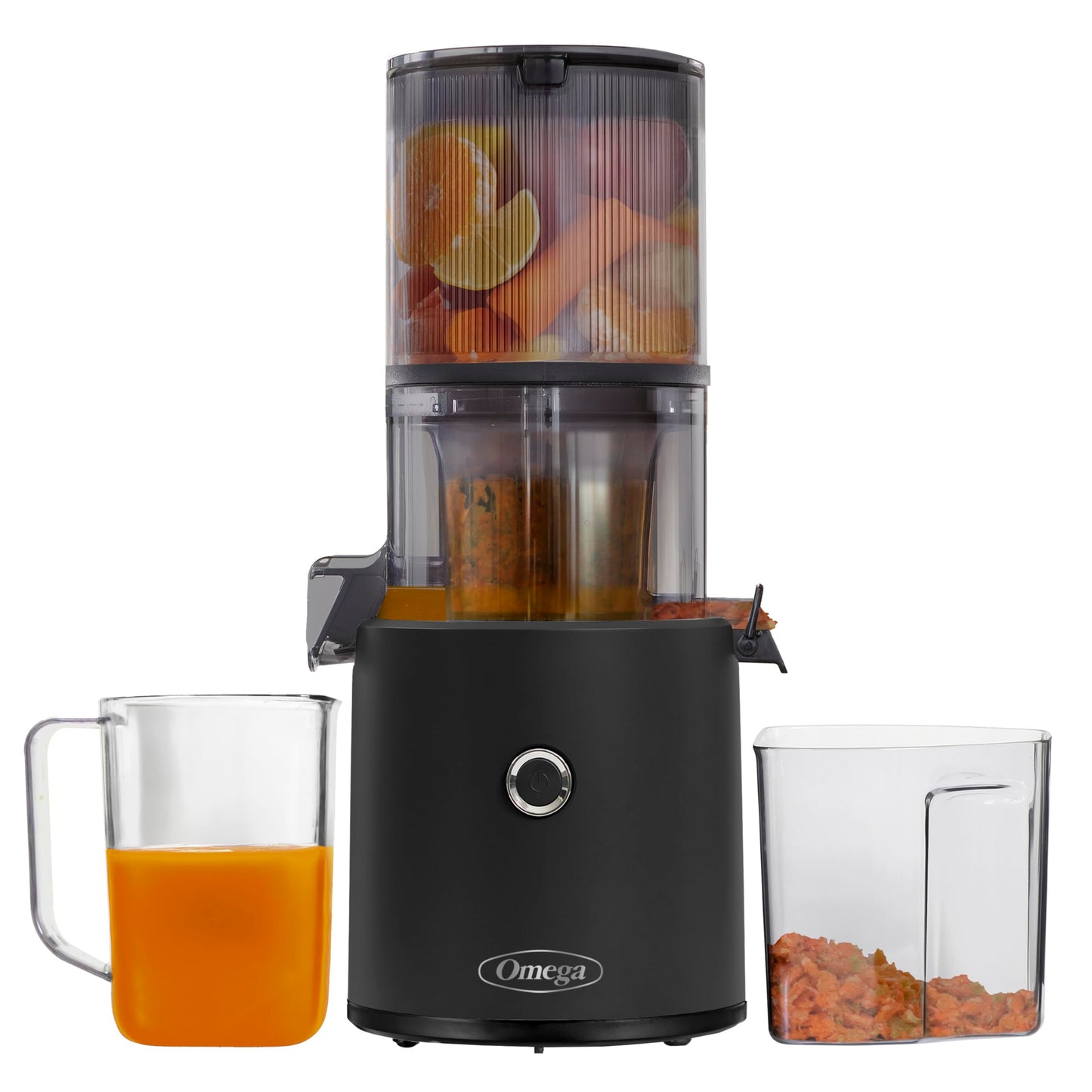 Omega Effortless Batch Juicer | TRUE Shift Stainless Cold-Press Juicer (2 L)