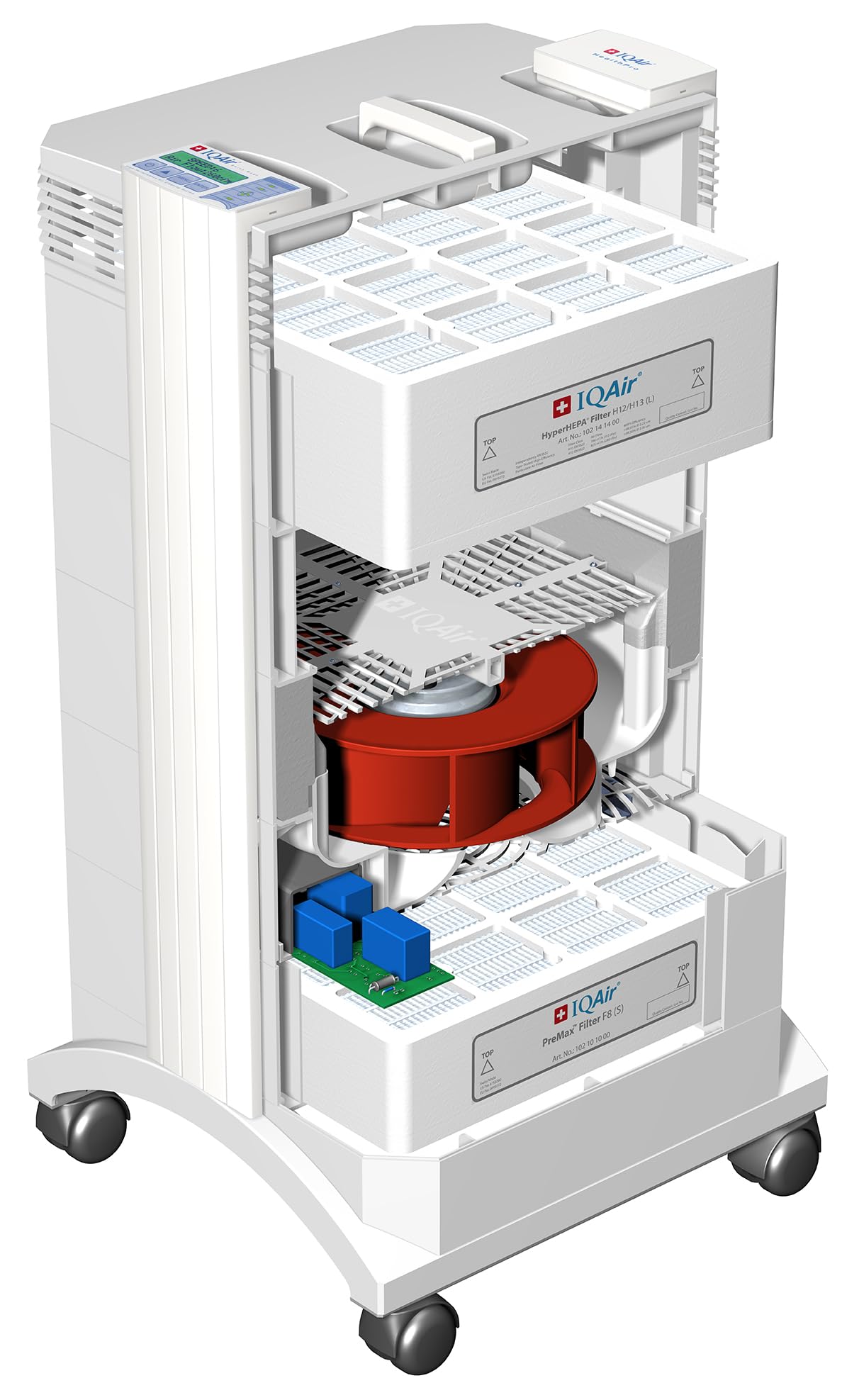 IQAir: HealthPro Plus Air Purifier with Medical Grade HyperHEPA filter - The Tribalist