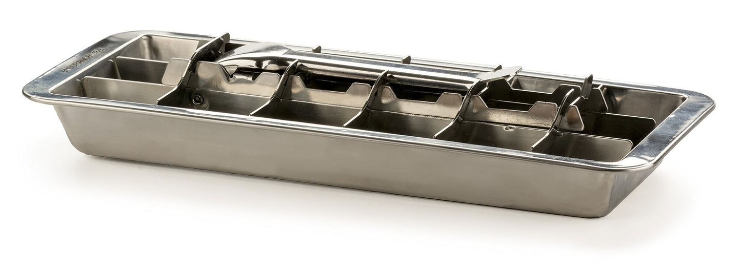 RSVP International Endurance Ice Cube Tray – Vintage-Inspired Stainless Steel, Plastic-Free