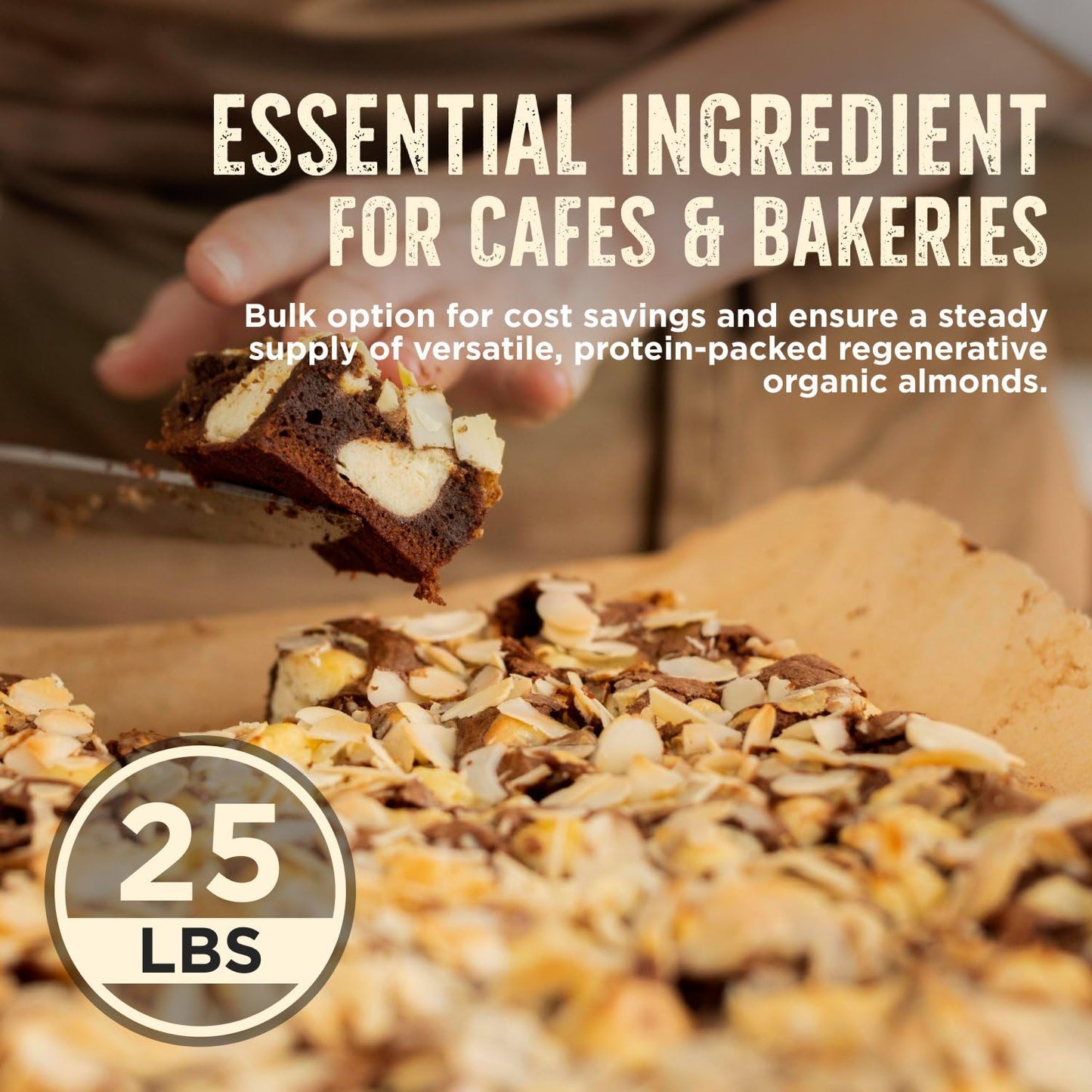 Burroughs Family Farms Regenerative Organic Raw Almonds | TRUE Shift Soil‑Restoring Snack (3 lb Bag)