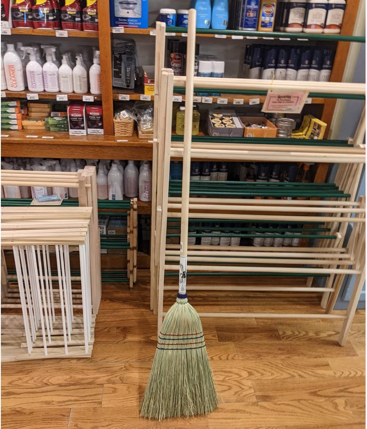 Lehman’s Handcrafted Corn House Broom – Traditional, Plastic‑Free & Made in USA