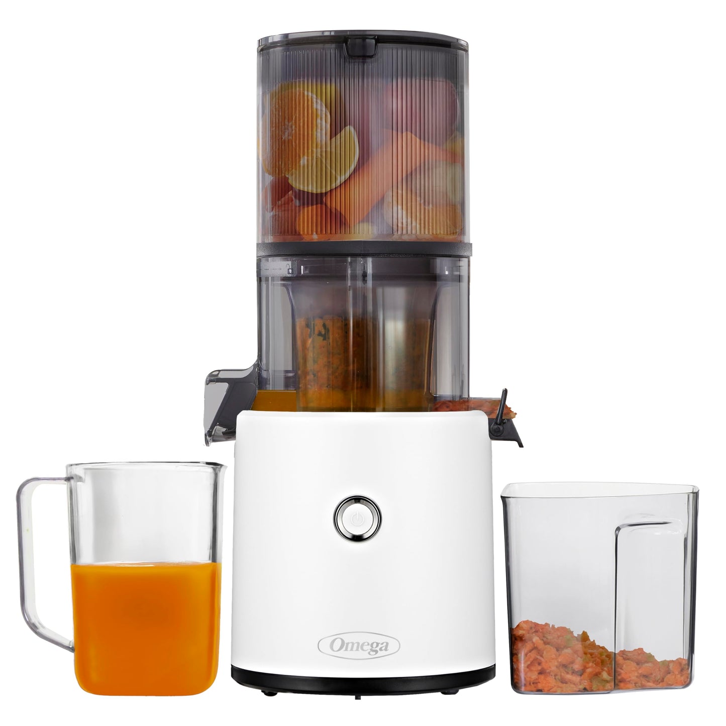 Omega Effortless Batch Juicer | TRUE Shift Stainless Cold-Press Juicer (2 L)