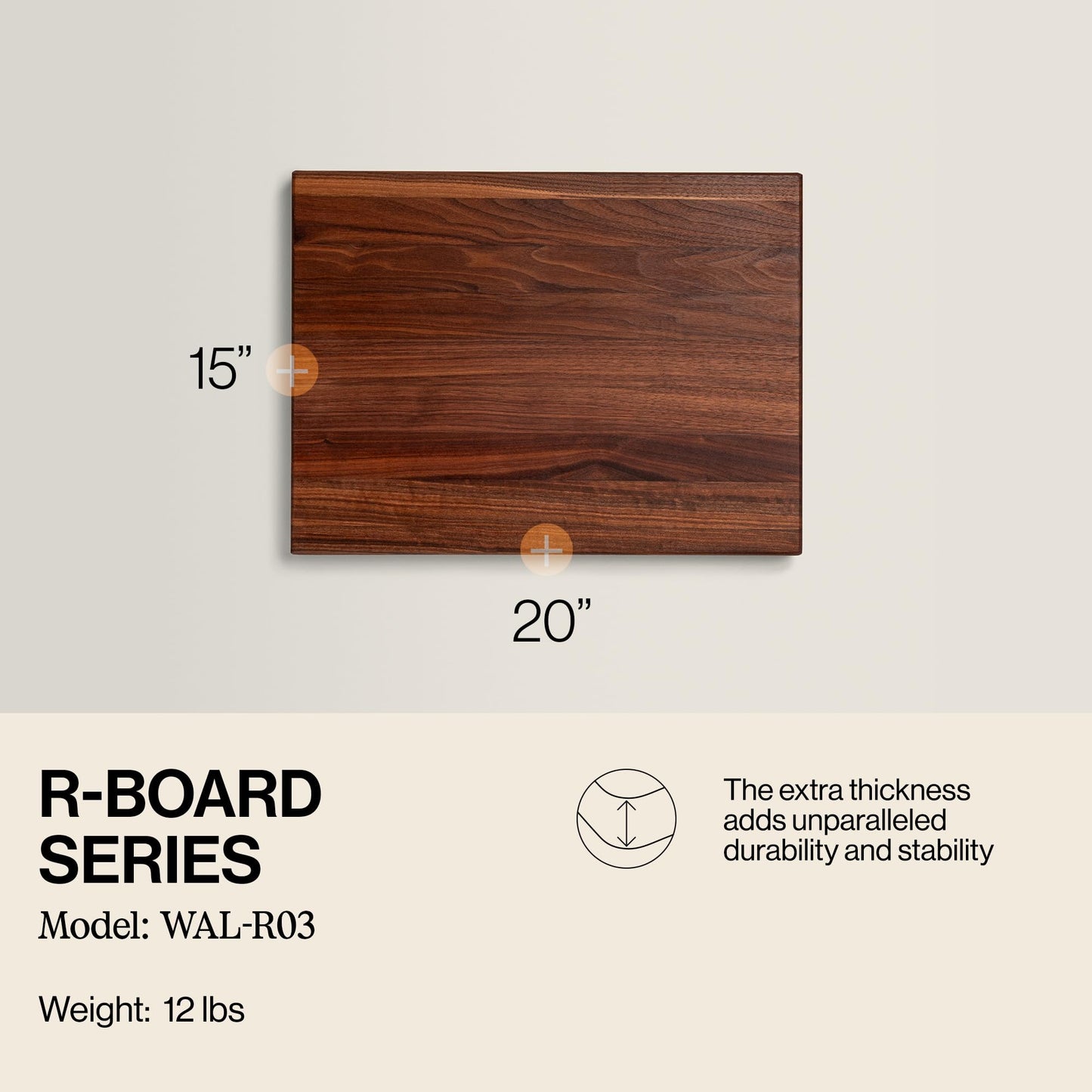 John Boos R‑Board Cutting Board | TRUE Shift Heirloom Prep Surface