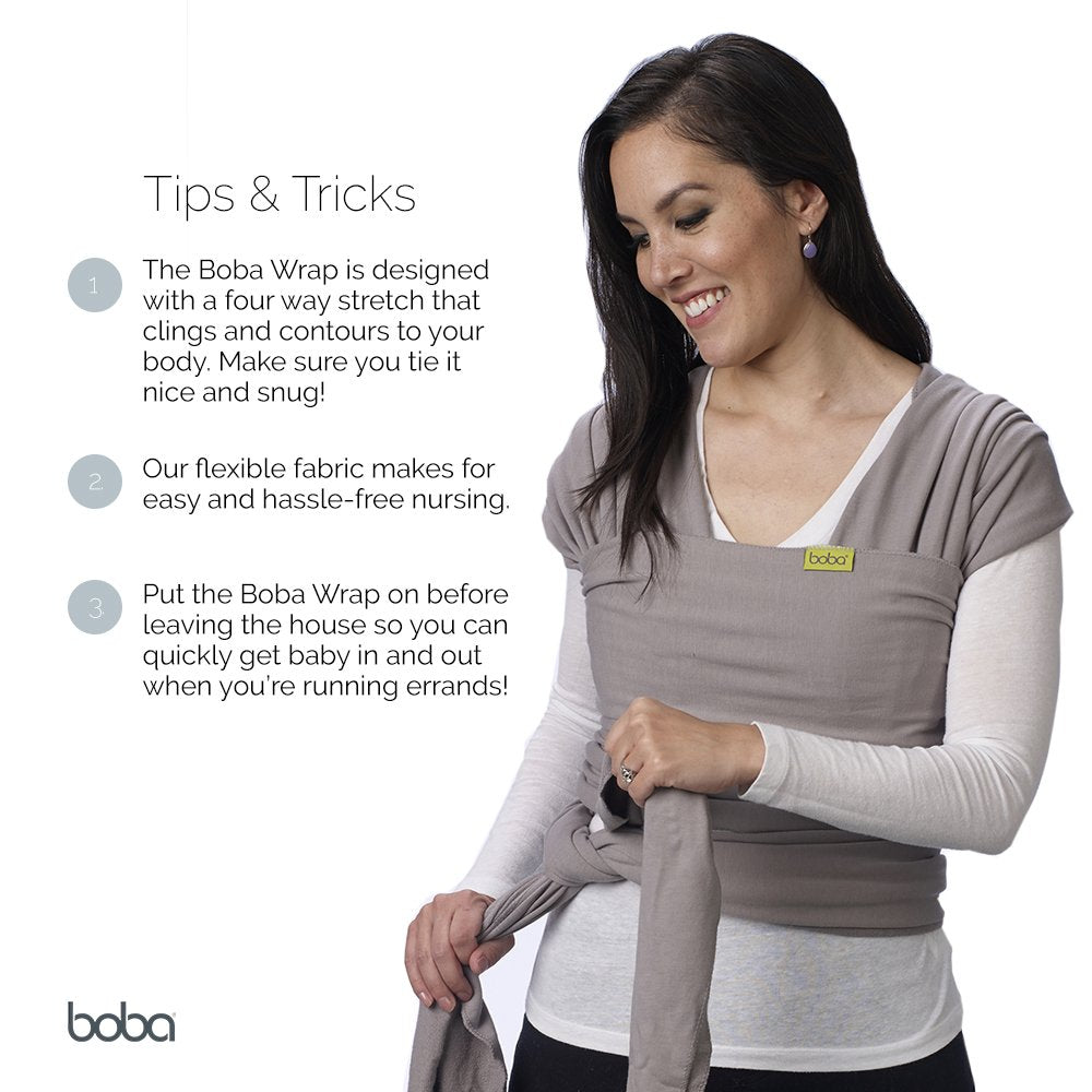 Boba Baby Wrap Carrier for Newborns - The Tribalist