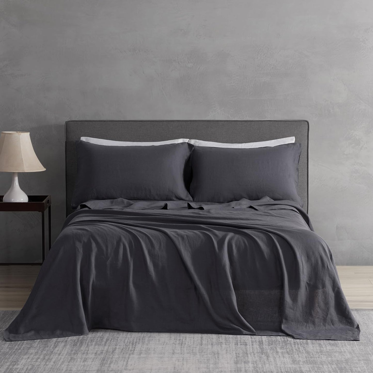 DAPU Pure Linen Sheets Set • 100% French Linen | TRUE Shift Breathable Bedding