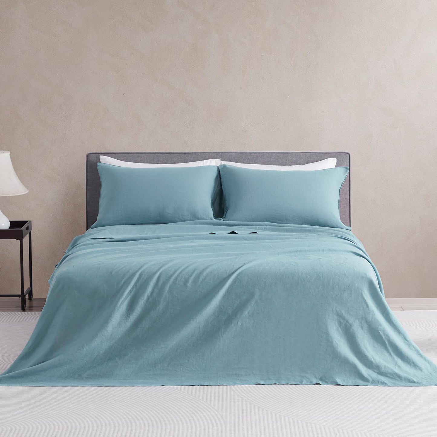 DAPU Pure Linen Sheets Set • 100% French Linen | TRUE Shift Breathable Bedding