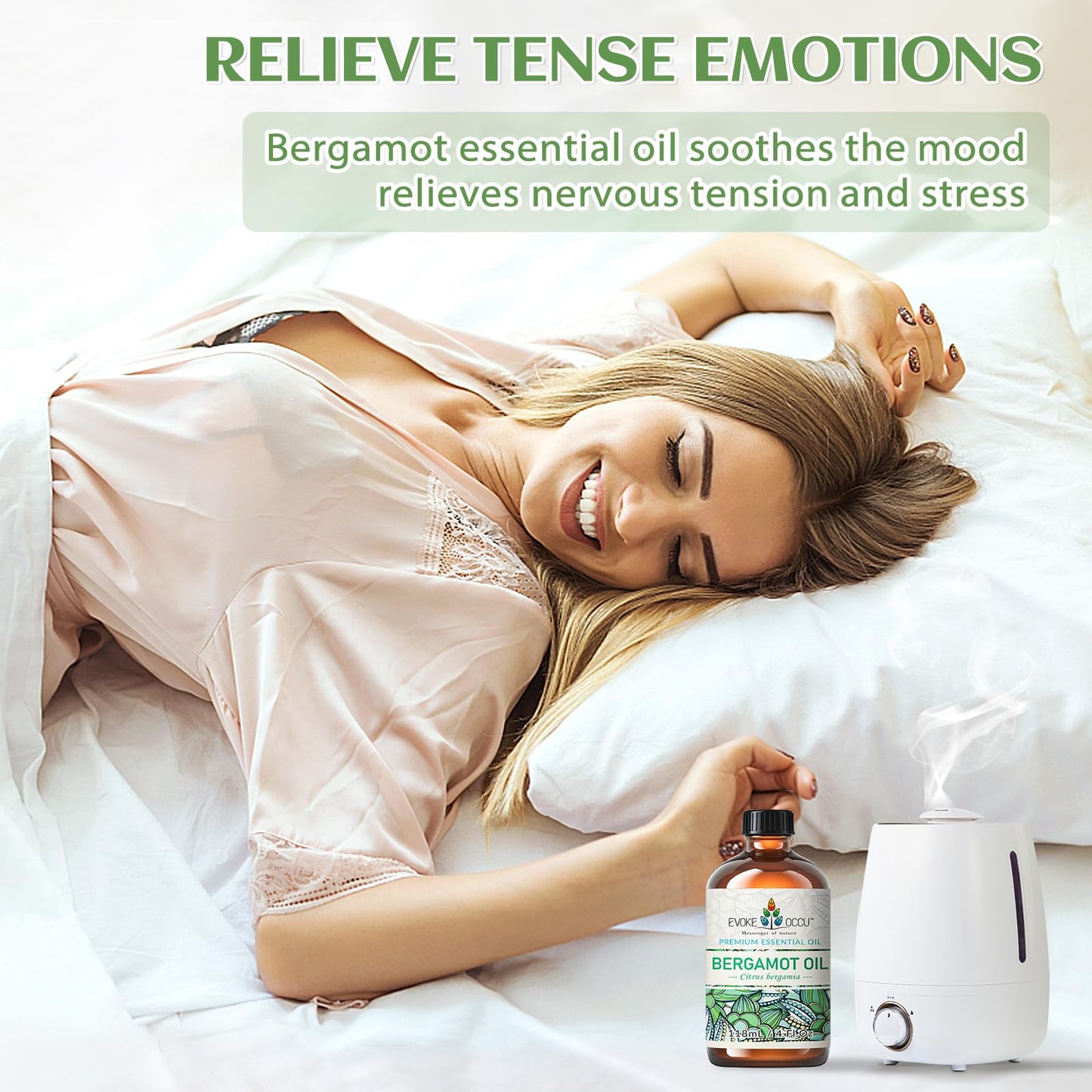 EVOKE OCCU: 100% Pure Clary Sage Essential Oil, 4oz