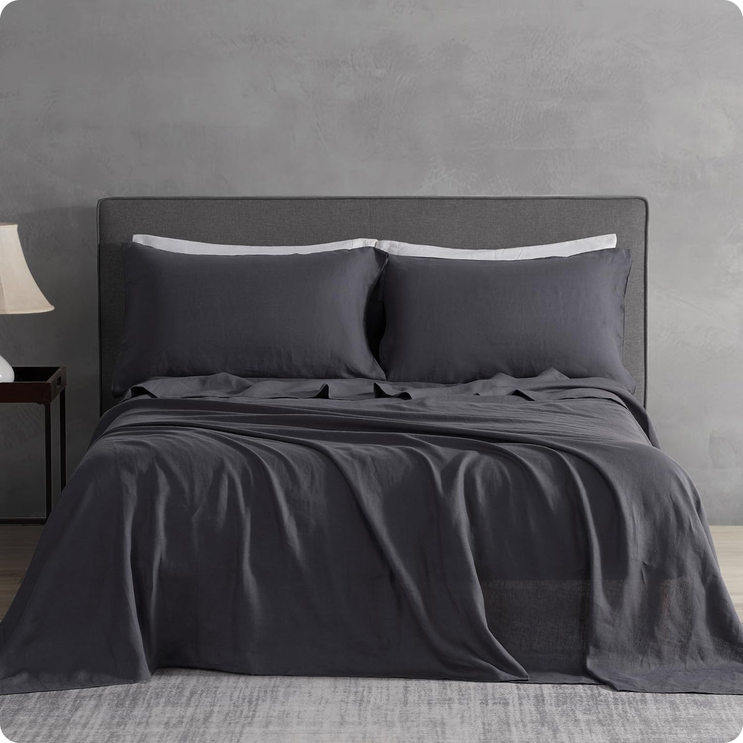 DAPU Pure Linen Sheets Set • 100% French Linen | TRUE Shift Breathable Bedding
