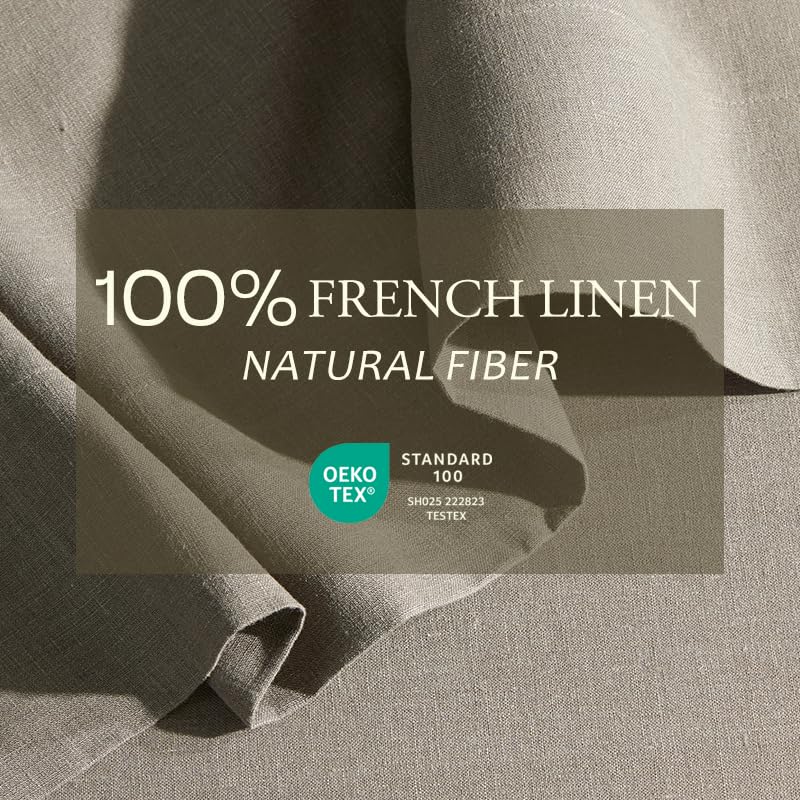 DAPU Pure Linen Sheets Set • 100% French Linen | TRUE Shift Breathable Bedding