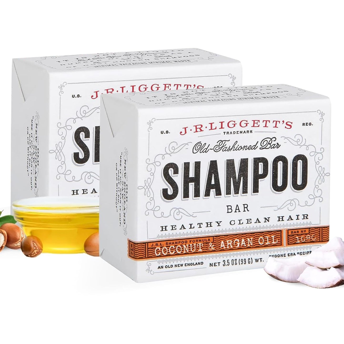 J.R. Liggett’s Shampoo Bars | TRUE Shift Toxin‑Free Hair Care (3‑Pack)