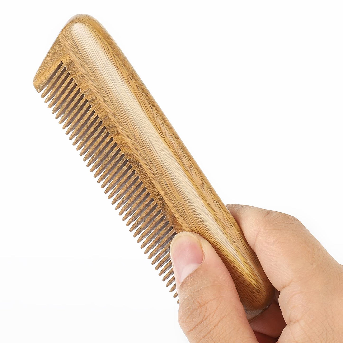 Onedor Green Sandalwood Comb | TRUE Shift Natural Hair Care Tool
