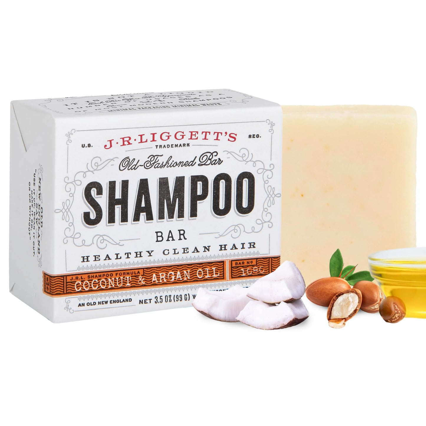 J.R. Liggett’s Shampoo Bars | TRUE Shift Toxin‑Free Hair Care (3‑Pack)