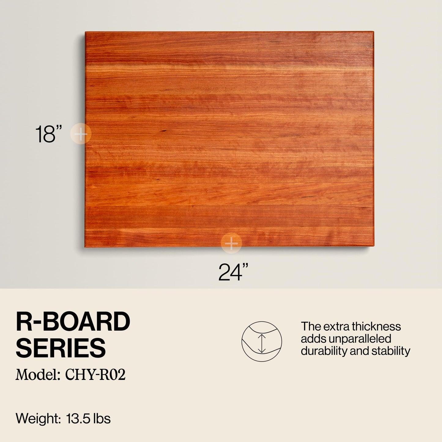 John Boos R‑Board Cutting Board | TRUE Shift Heirloom Prep Surface