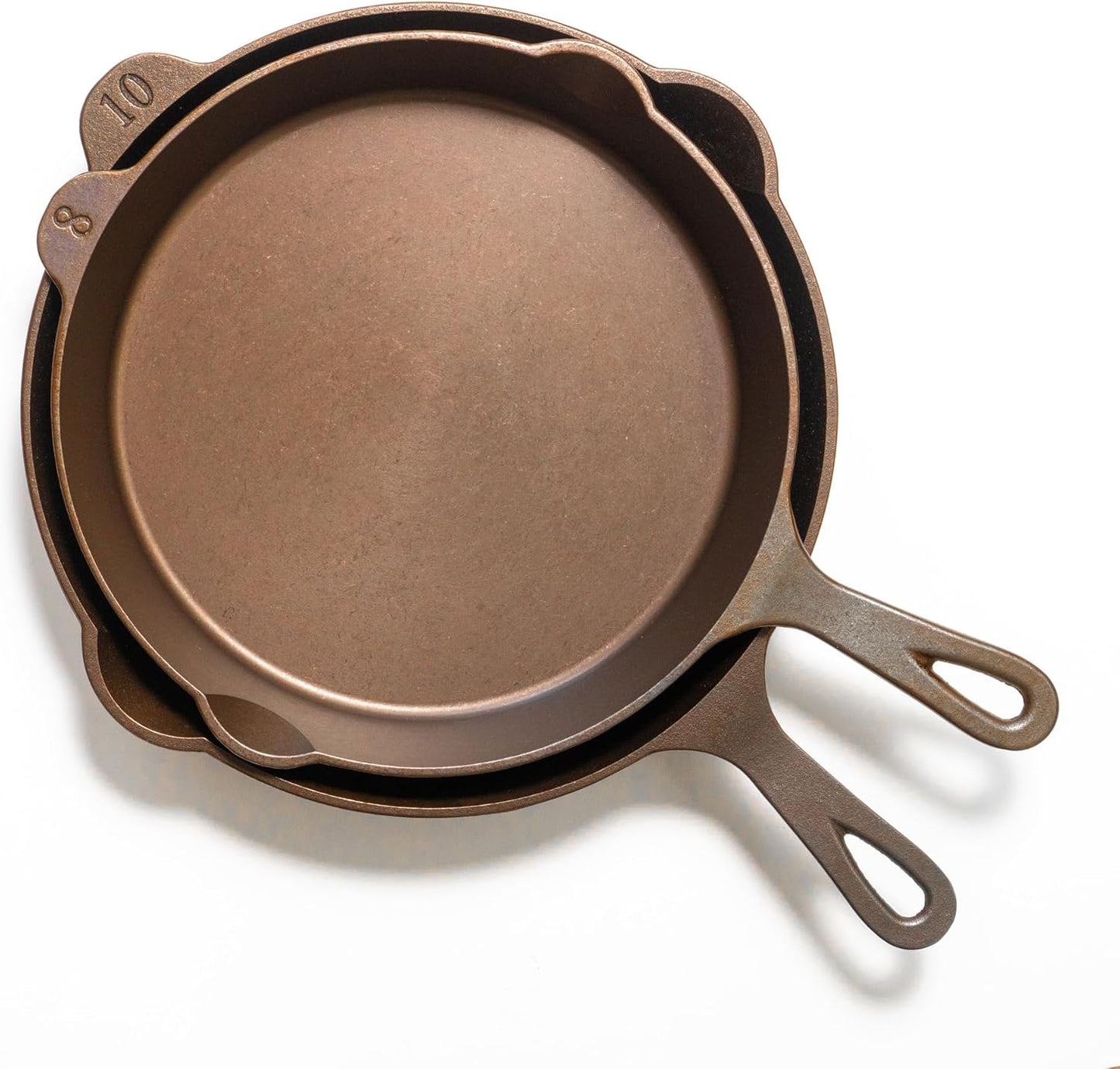 Lancaster Cast Iron No. 10 Skillet | TRUE Shift Heirloom Pan (11⅝″, Made in USA)