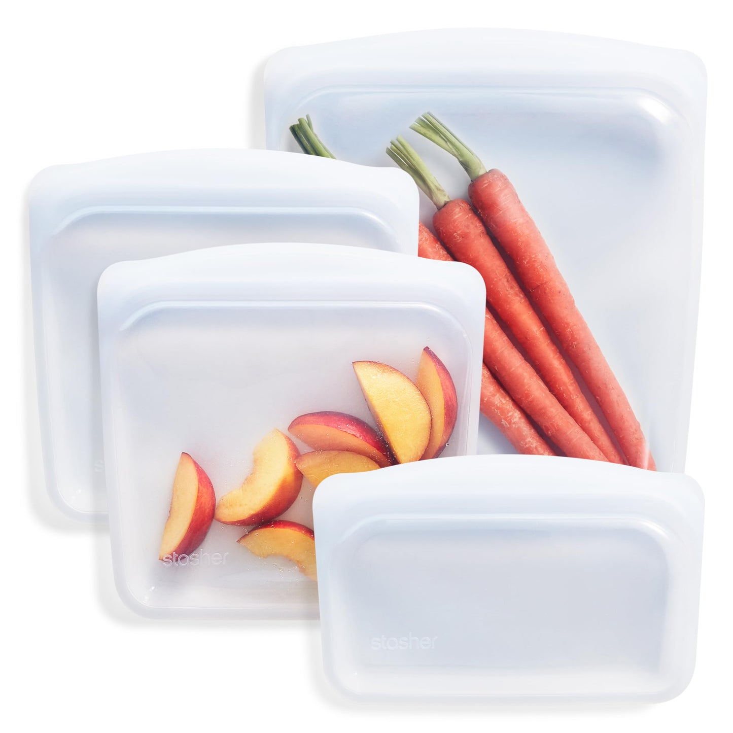 Stasher Silicone Reusable Food Bag – Aqua, Leak‑Resistant & Plastic‑Free